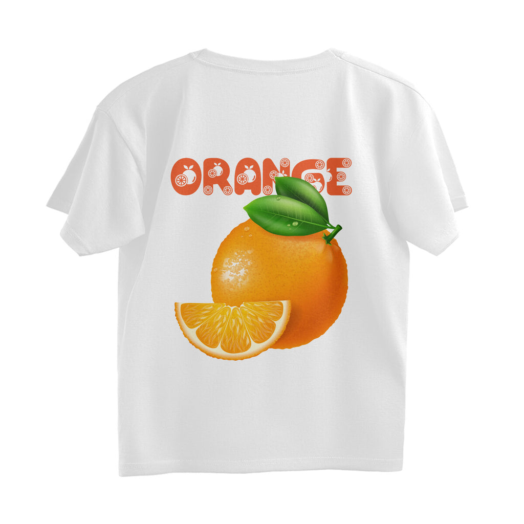 Orange Oversized Unisex Tshirt