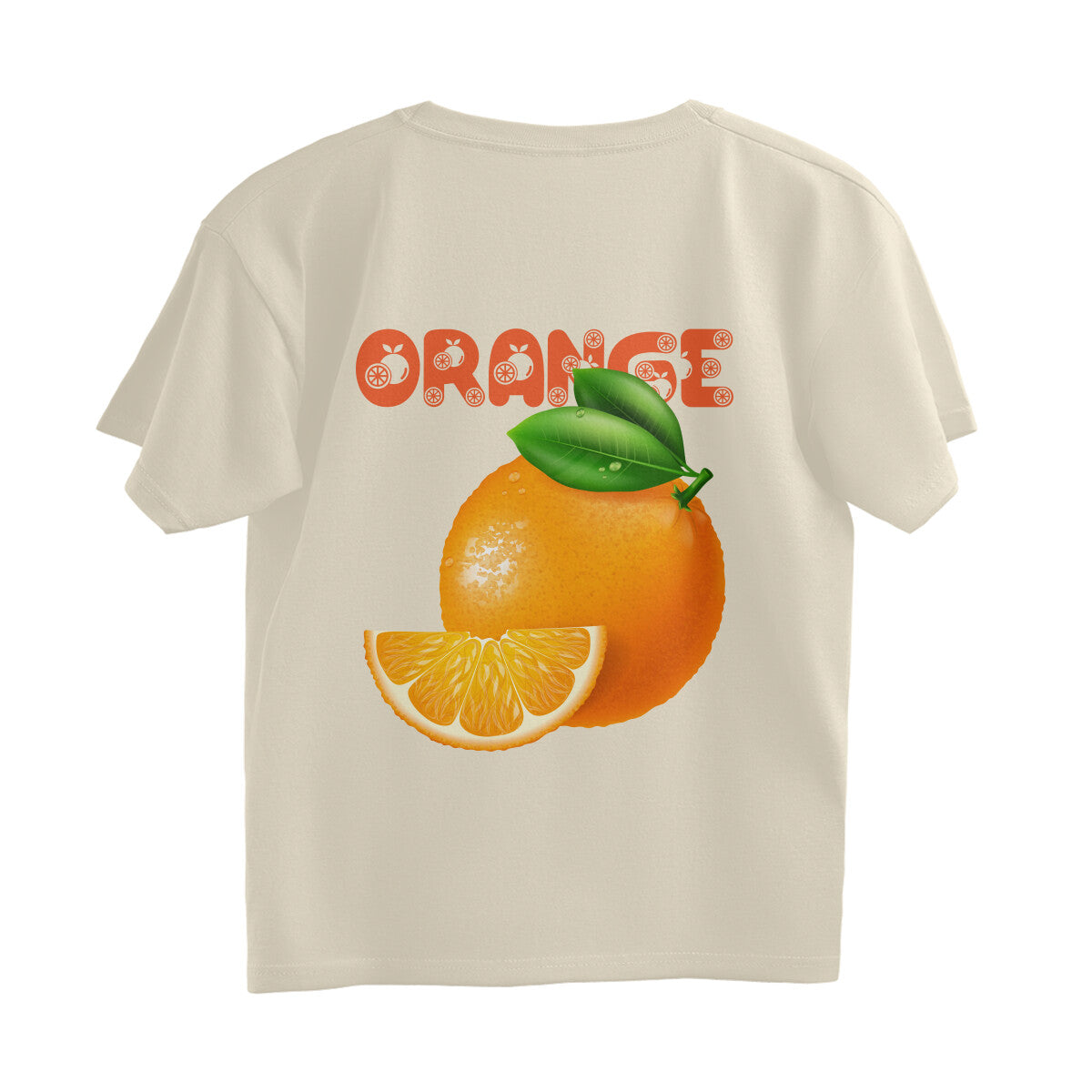 Orange Oversized Unisex Tshirt