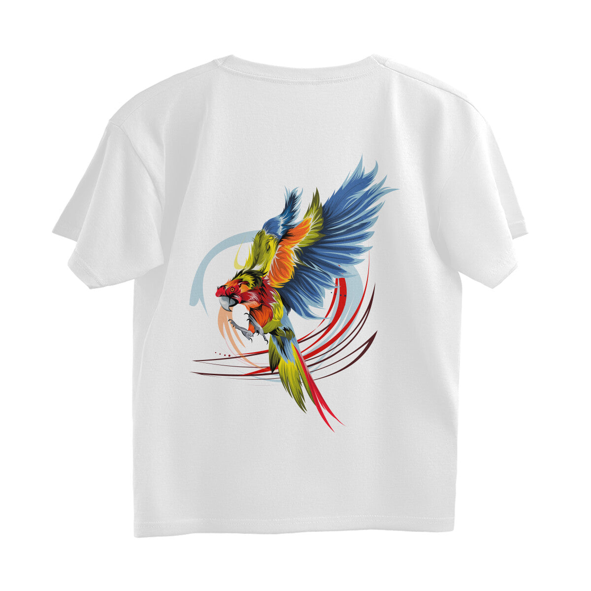 Macaw Oversized Unisex Tshirt