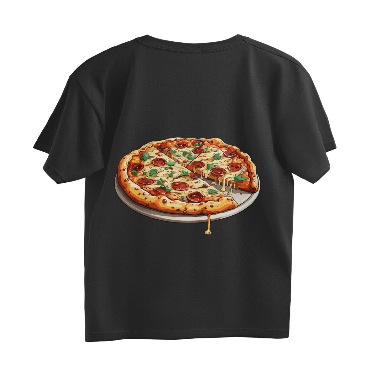 Pizza Oversized Unisex Tshirt