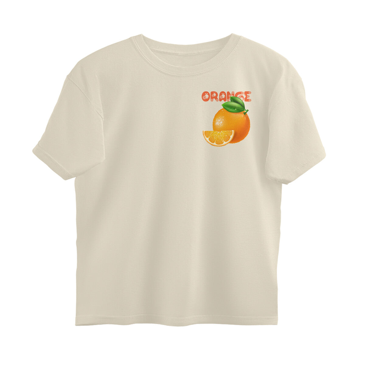 Orange Oversized Unisex Tshirt