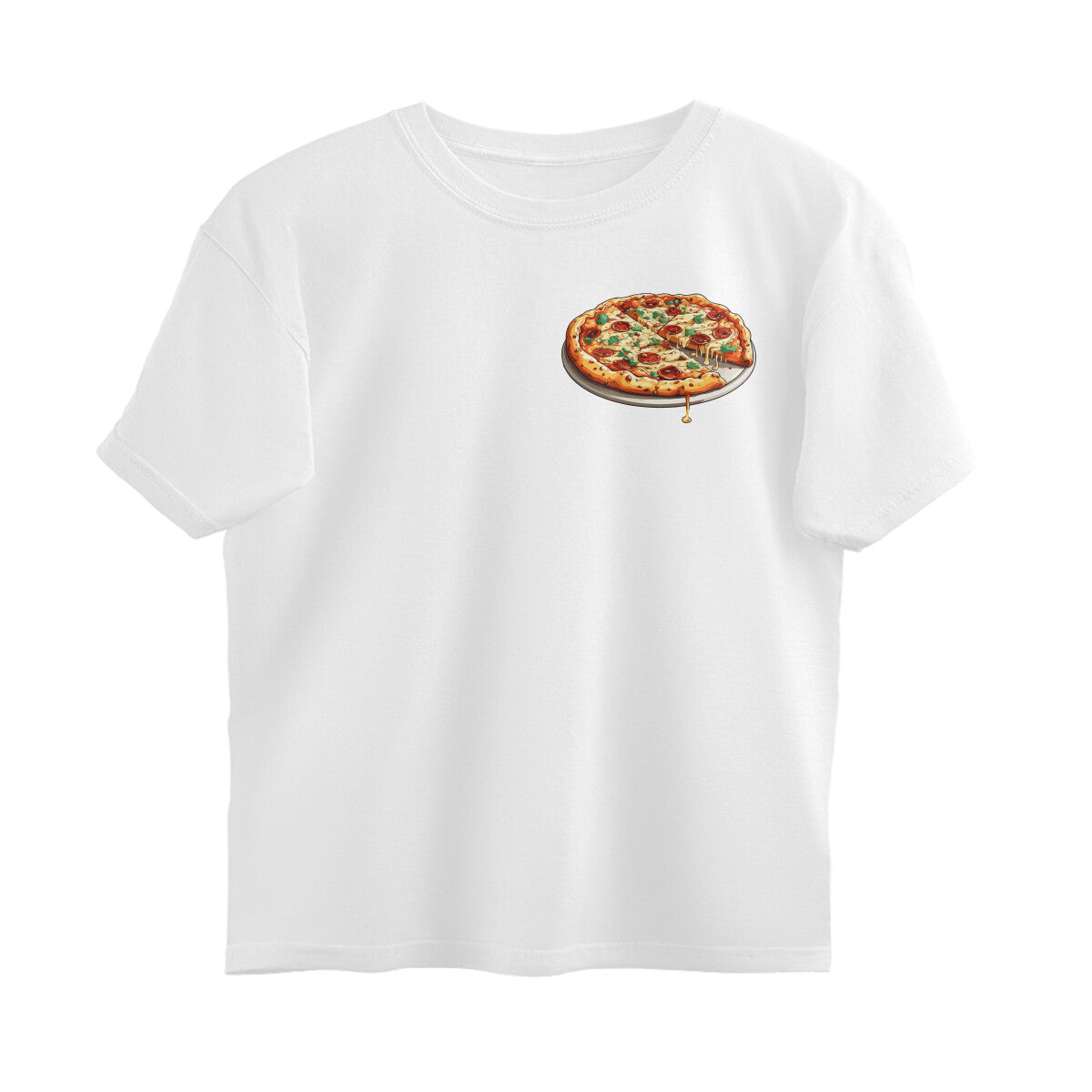 Pizza Oversized Unisex Tshirt