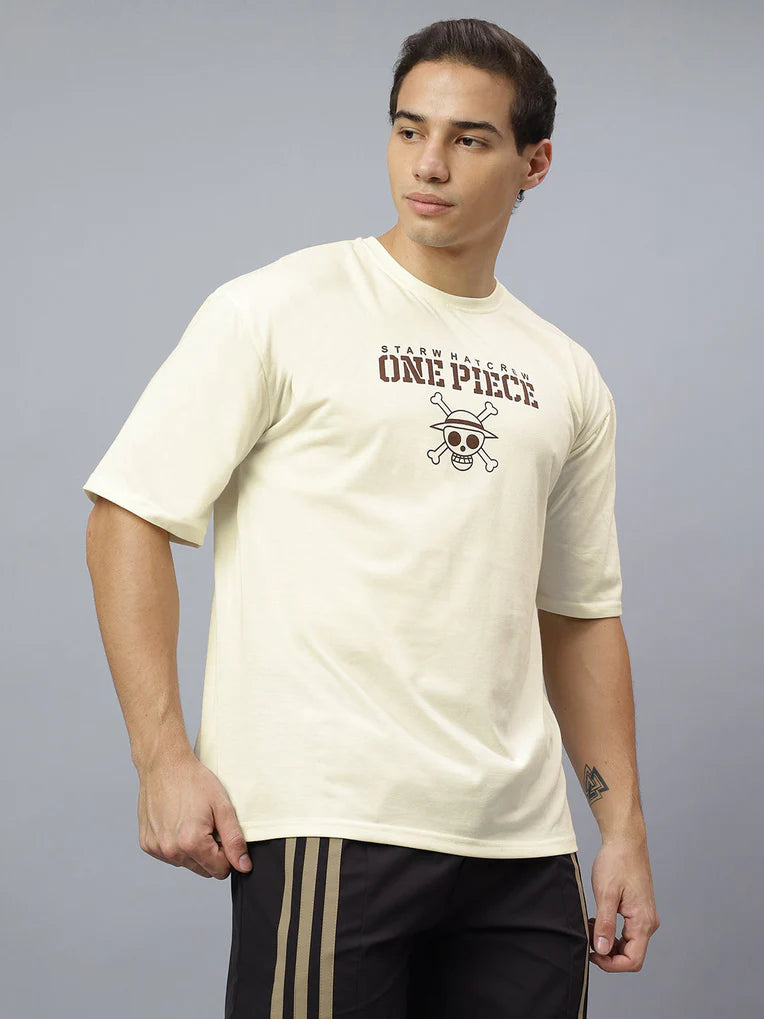 One Piece Hatcrew Oversized Unisex Tshirt