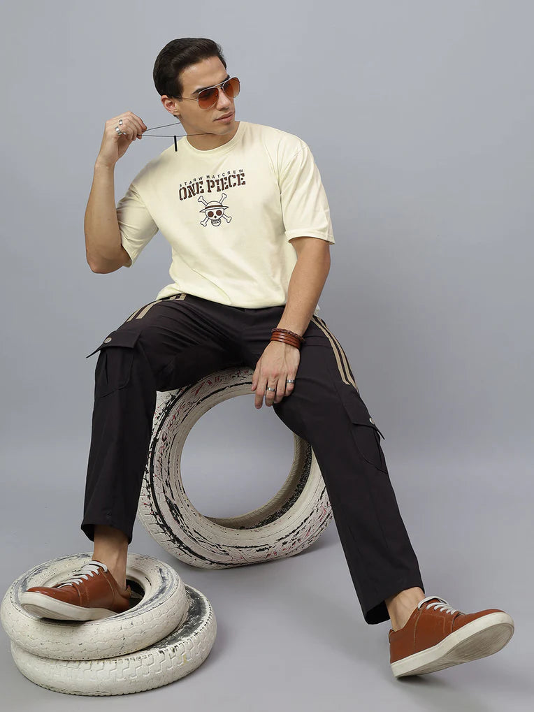 One Piece Hatcrew Oversized Unisex Tshirt